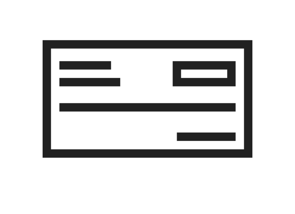 Cheque Icon